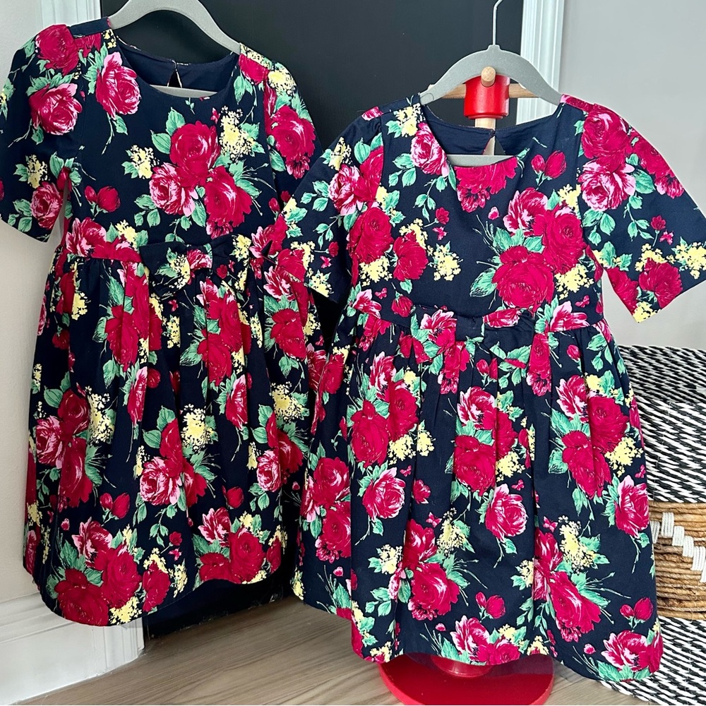 Twin Girls Floral Dress